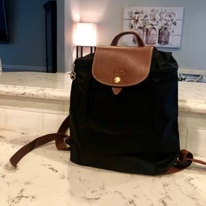 Longchamp Le Pliage Backpack - Black